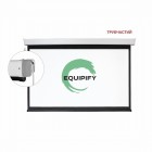 Екран для проектора Equipify ESAA120 (моторизований, 120", (16:9), 265*148)