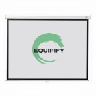 Екран для проектора Equipify SGM-1103 (з механізмом поверн. наст.-стел. 100" 180*180)