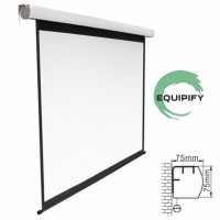 Экран для проектора Equipify PSAC150 (моторизованный, настенно-потолочный, 150", (4: 3)
