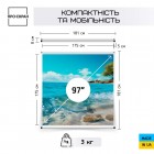 Рулонный экран для проектора ПРО-ЭКРАН 175х175 см (1:1), 97 дюймов