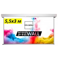 Моторизований прес-волл (бренд-волл) ПРО-ЕКРАН, 550х300 см